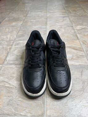 Nike Air Force 1 Technical Stitch Bred Mens Shoe Size 12 Black DD7113-001 Preown